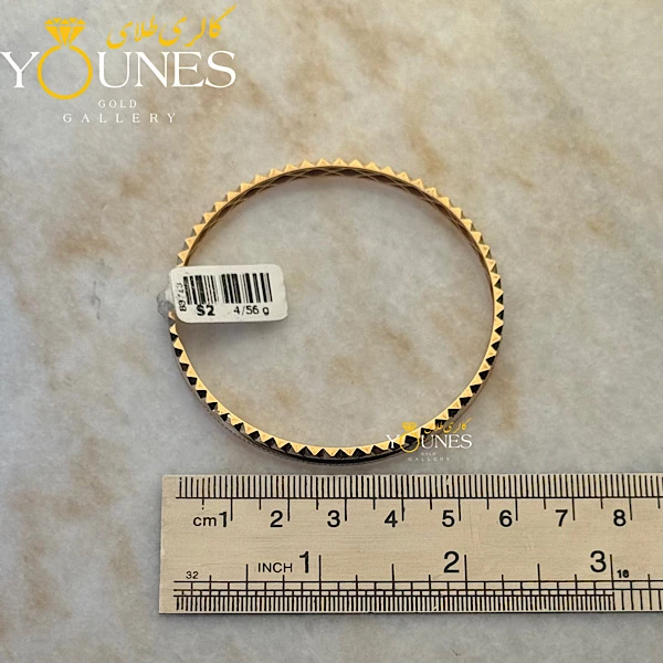 النگو طلا تراش هرمی